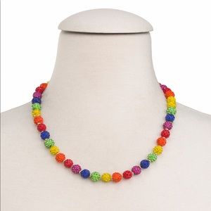 New with tag Betsey Johnson Fireball Crystal Necklace